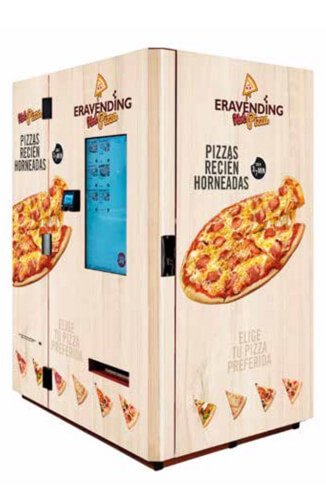 Máquina Vending 24H Pizza Caliente