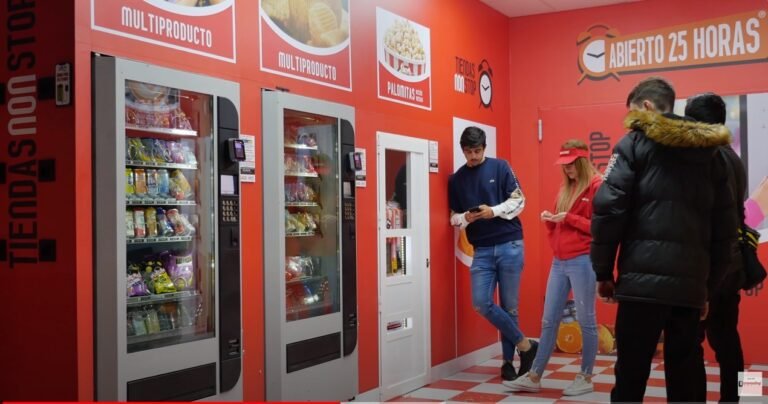¿A quién va dirigido el negocio de las máquinas vending 24 horas?